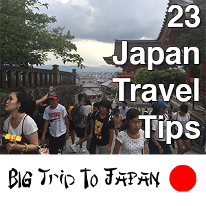 23 Japan Travel Tips
