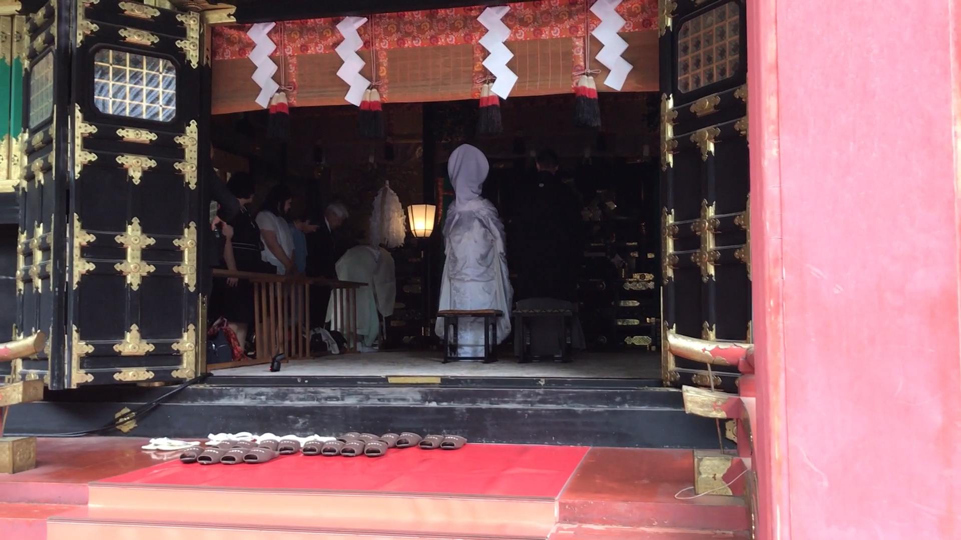 Traditional Shinto Wedding - Nikko Toshogu Shrine Japan Review Blog Guide List View Video 2017 ⛩ 🏯 🌸