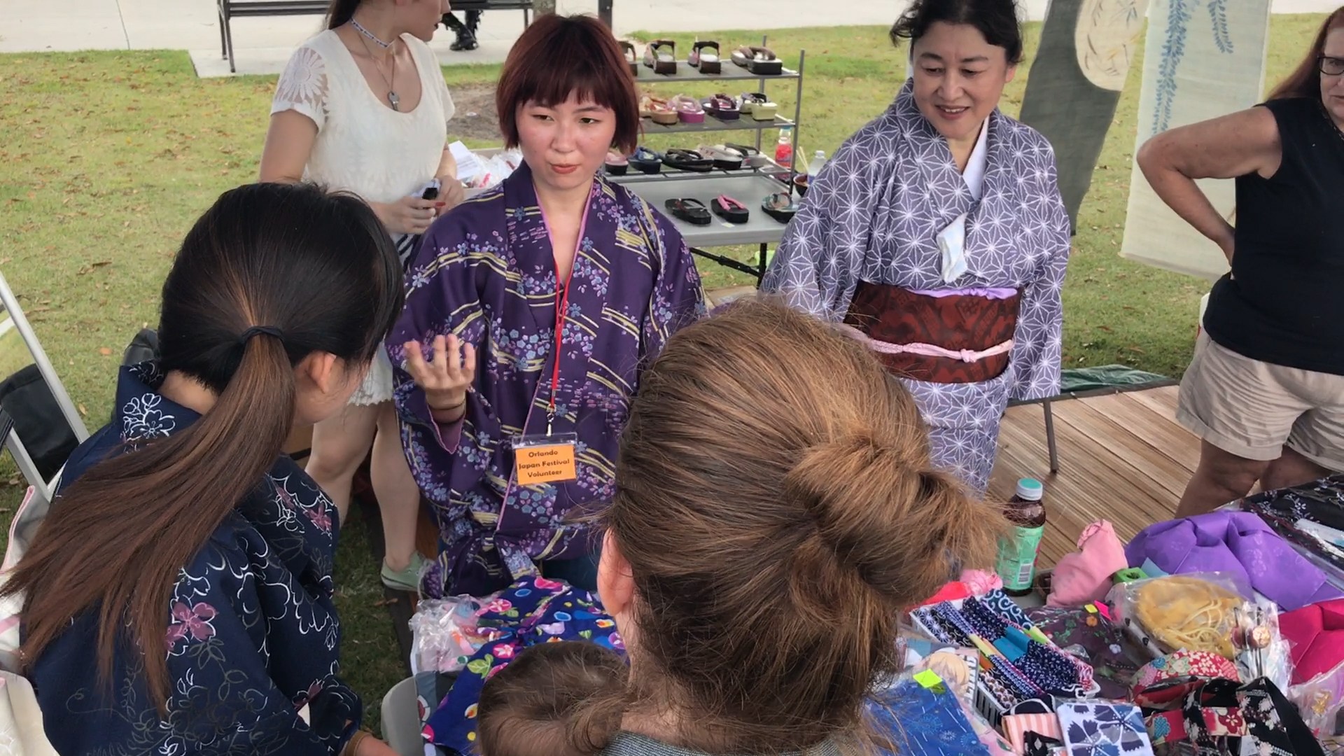 Yayoi Kimono and Accessories - JAO Orlando Japan Festival Review YouTube Video 2017 Lots of Fun Every Year