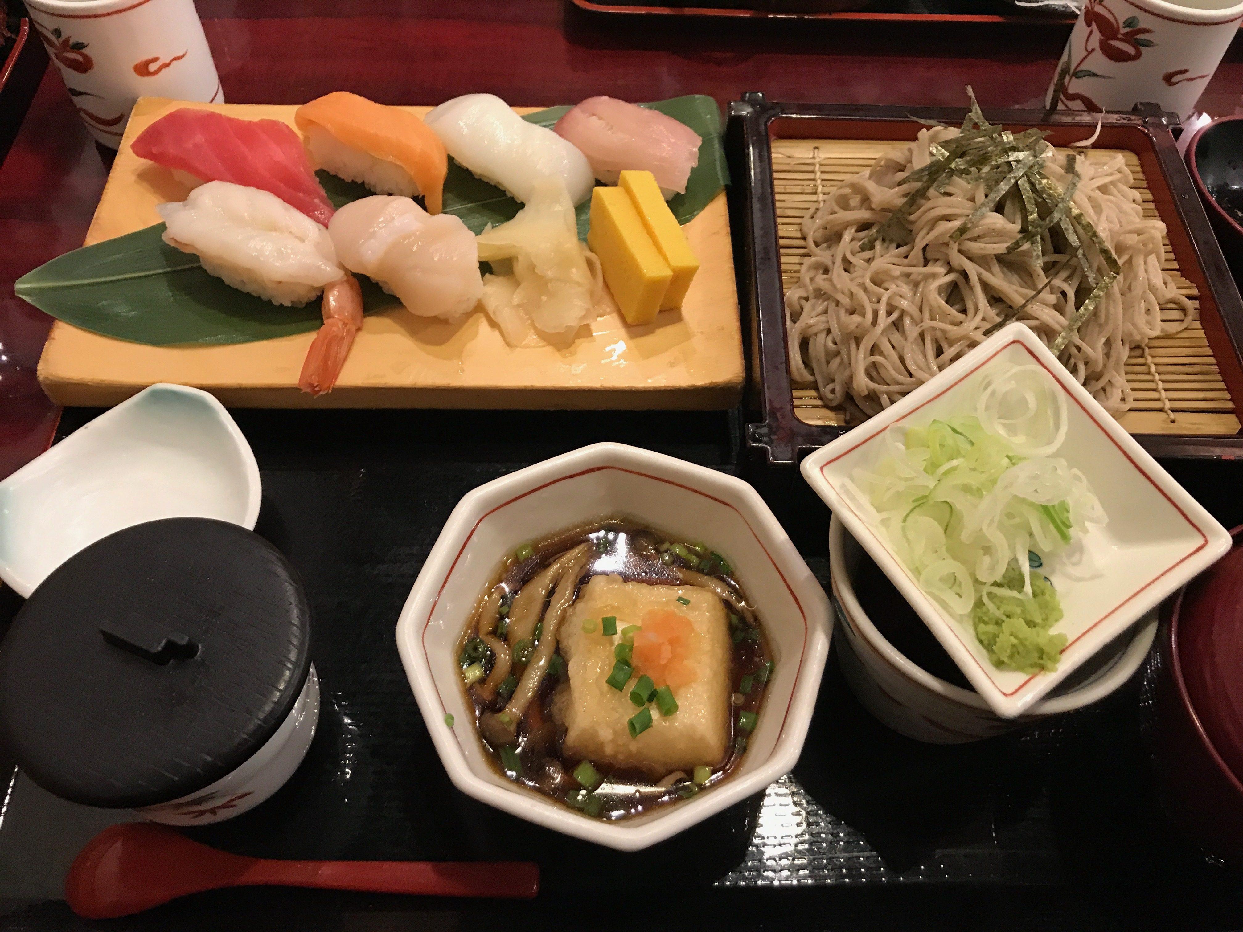 Eating Food In Japan - Sushi