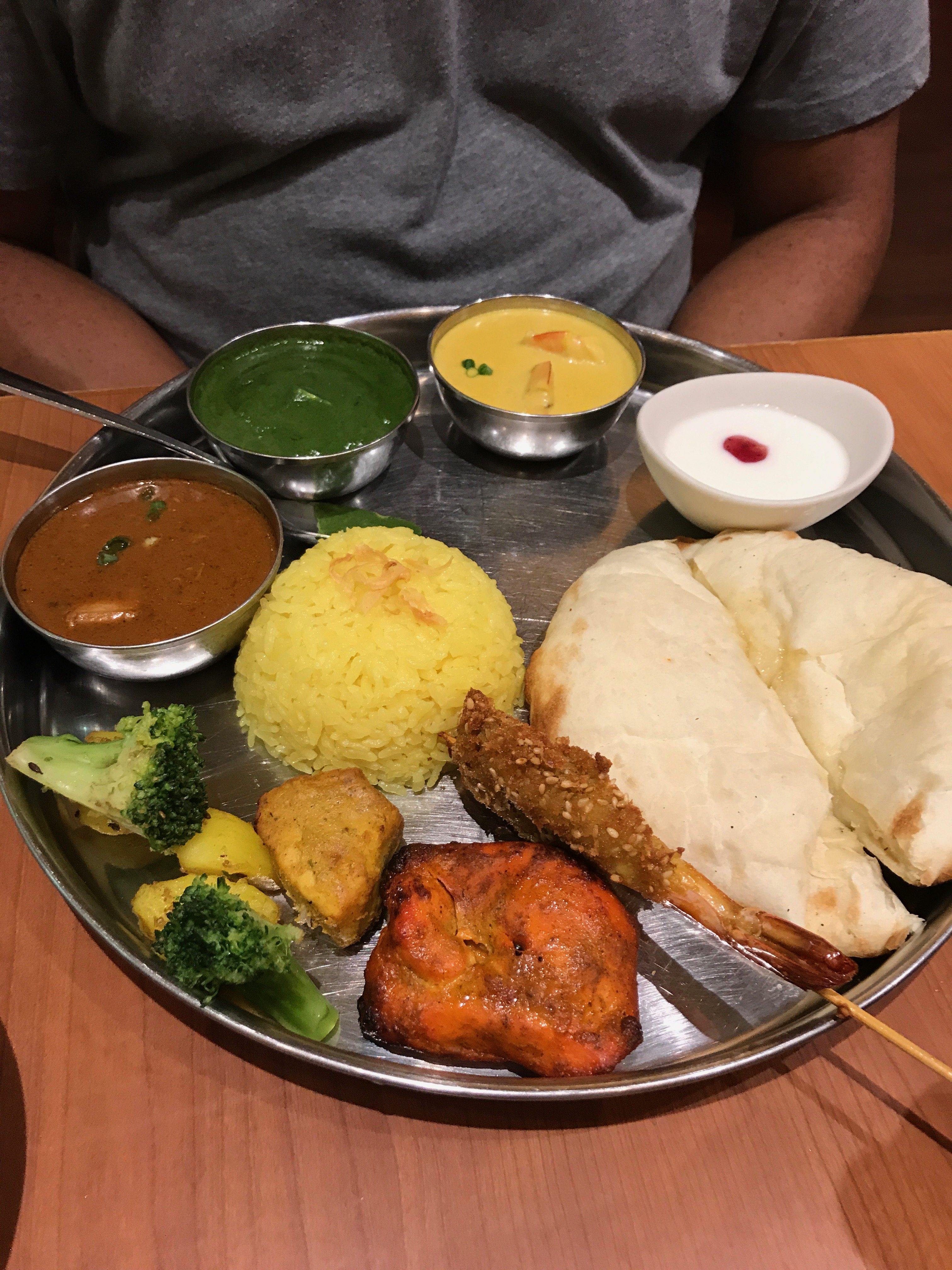 Eating Food In Japan - Trying Different Food In Japan - Tokyo Skytree Indian Restaurant