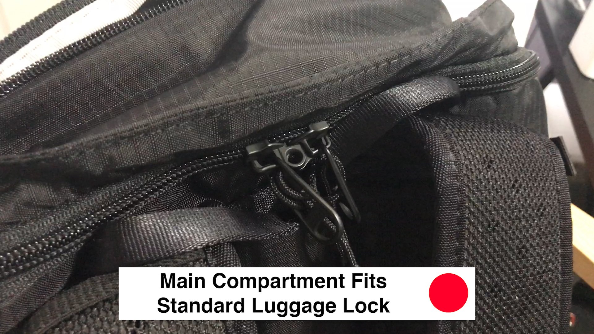 Main Compartment Fits Standard Luggage Lock - Pacsafe Venturesafe X30 Travel Pack - Black Anti Theft Backpack